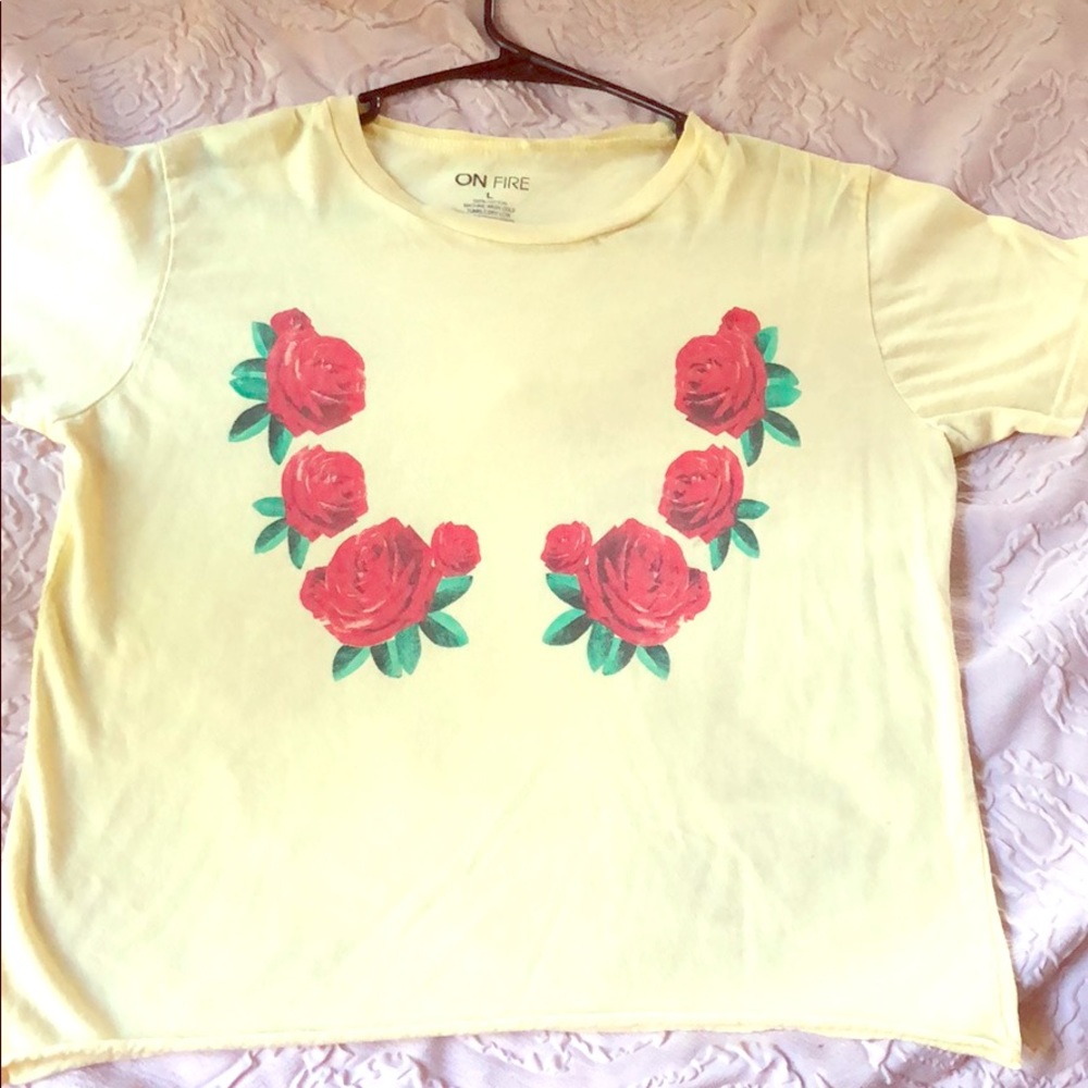 Crop top t-shirt